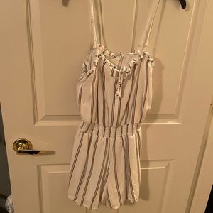 Striped romper